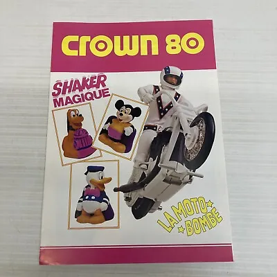 Rare Catalogue Of Toys Old French Crown 80 Evel Knievel Snaker Magic • $56.97