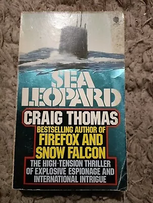 Craig Thomas Sea Leopard Vintage 1982 Submarine Thriller Paperback Sphere Books • £5.95