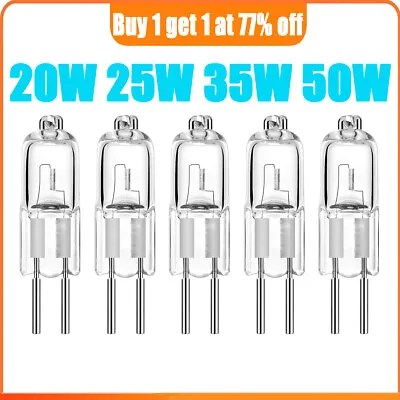 5X G5.3 Halogen Capsule Light Bulb Replace LED Bulbs Lamps 20W 25W 35W 50W • £3.04