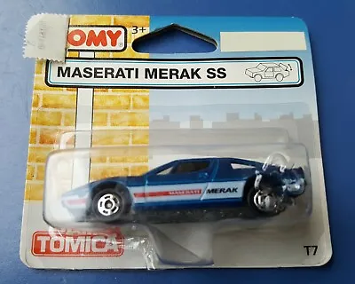 Vintage TOMY Tomica # T7 Maserati Merak SS / Rare Tomica British Line • $39