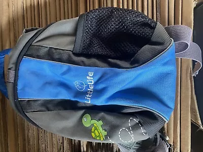 LittleLife Toddler Spacious Backpack With Grabbing Rein For Mum Turtle • £7.50