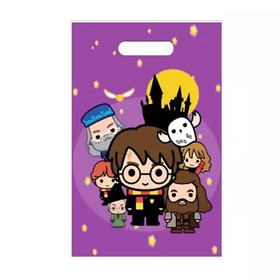 10 Harry Potter Party Gift Bags Candy Favour Bag Loot Bags For Birthday • $5.50