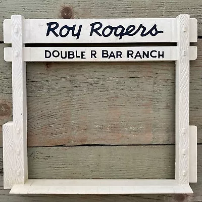 Vintage Roy Rogers Double R Bar Ranch Gate Entrance Fence Marx Playset • $9.50