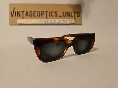 American Optical Vintage Tortoise Shell Eyeglasses Frame • $75.99