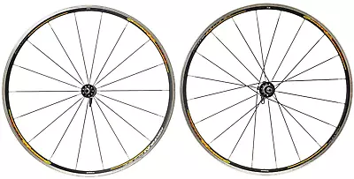 Mavic Ksyrium Equipe 11 Sp Alloy Clincher Wheelset 700c Rim QR Shimano Road Bike • $249.95