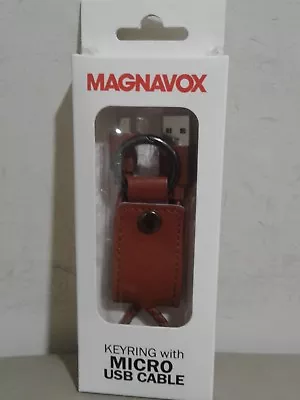 New Magnavox Key Ring With Micro USB Cable • $7