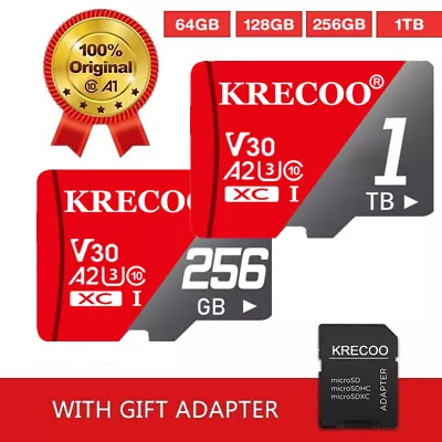 TF Card 128GB Memory Card Micro SD Card 256GB 1TB Ultra Class 10 SDHC SDXC Lot • $4.39