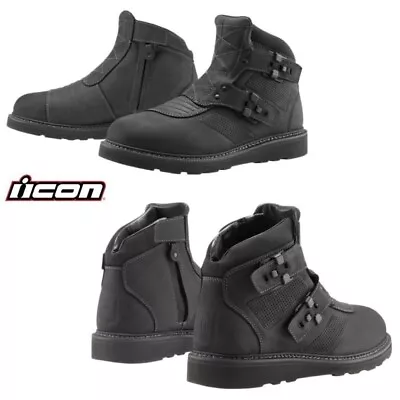 2024 Icon El Bajo2 Street Motorcycle Riding Boots - Pick Size Black • $180