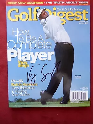 9 PGA Golfers Autographed 9 Separate Golf Magazines. • $59