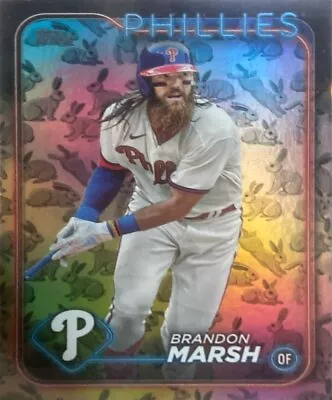 2024 Topps #71 Brandon Marsh Rabbits • $8