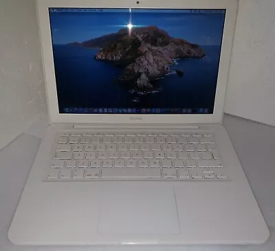 Apple White MacBook 2.40Ghz 6GB 500GB 13.3  Unibody A1342 2010 CATALINA 10.15  • £179.95