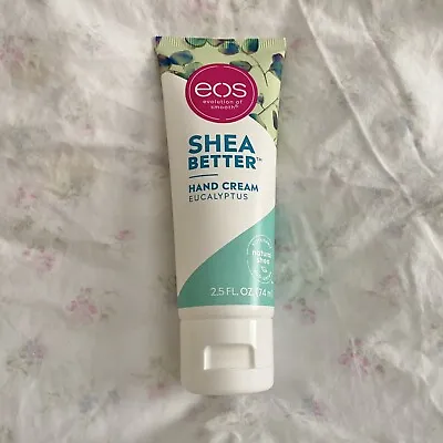 2X EOS Shea Better Hand Cream Eucalyptus Hand Lotion 2.5 FL OZ • $8.99