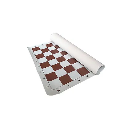 Brown Vinyl Tournament Chess Board High Quality *new* • $14.99