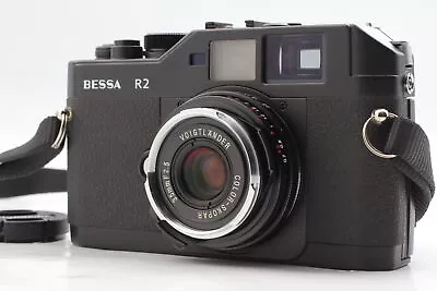 [Almost MINT] Voigtlander Bessa R2 COLOR SKOPAR 35mm F2.5 P II VM From JAPAN • $1399.99