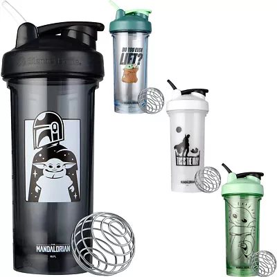 Blender Bottle The Mandalorian Pro Series 28 Oz. Shaker Mixer Cup With Loop Top • $17.99