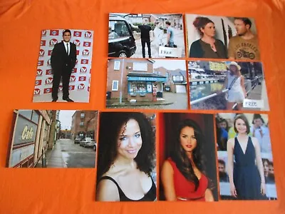 Jimi Mistry Samia Ghadie Jennie McAlpine 6x4 Photograph Set Tv Coronation Street • £6