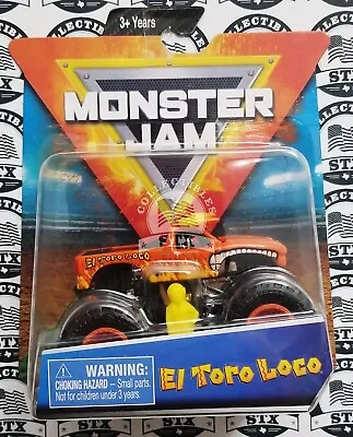 2019 Monster Jam Monster Trucks 1:64 - El Toro Loco W/Driver Figure • $14.95