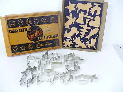 Veritas For All Seasons Cookie Cutters Set Of (9) Animals Fish & Others In Box • $14.95