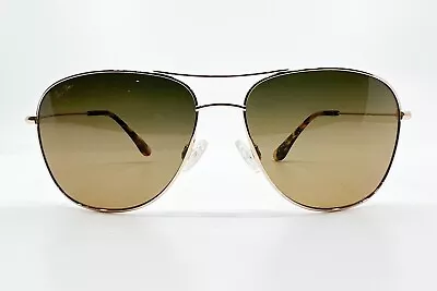 Maui Jim Cliff House MJ247-16 Gold Bronze Polarized Sunglasses 59-15-120 8447 • $79.99