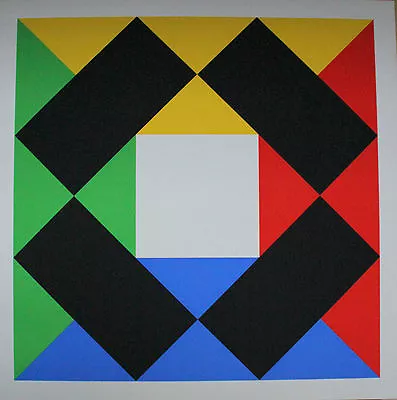 Max Bill Silkscreen / Serigraph 3D Classic Limited Edition 1975 • $217.37