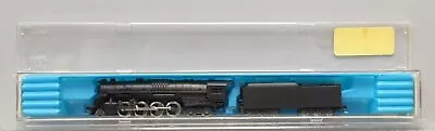 Con-Cor 3501A N Scale Undecorated 2-8-4 Berkshire Steam Locomotive & Tender EX • $95.94