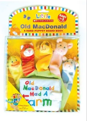 Old MacDonald: A Hand Finger Puppet Board Book Babies & Toddlers Gift 0-2yr | UK • £15.45