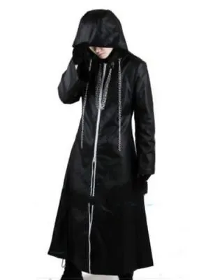 £53.36 • Buy Japan Anime Kingdom Hearts 2 Organization XIII Outfit Black Coat Cosplay Costume
