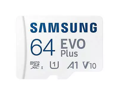 SamSung 64GB MB-MC64KA EVO Plus MicroSD Card 130MB/s With Adapter • $41.24