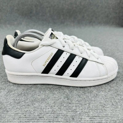 $34.99 • Buy Adidas Superstar Originals Men's Casual Shoes White/Black Design Retro US Size 5