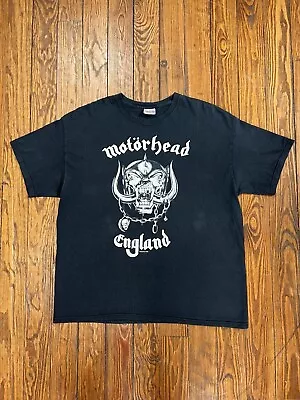 Vintage Motorhead Shirt 2003 Y2K 90s Band Tee  UK England Concert Tour Louder • $49