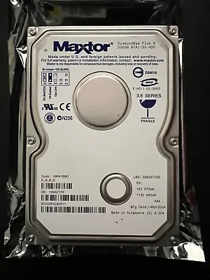 Maxtor DiamondMax Plus 9 200GB ATA/133 HDD NEW • $45