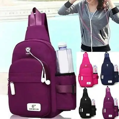 $16.75 • Buy Women Men Travel Chest Bag Shoulder Cross Body Sling Backpack Sport Bags SG