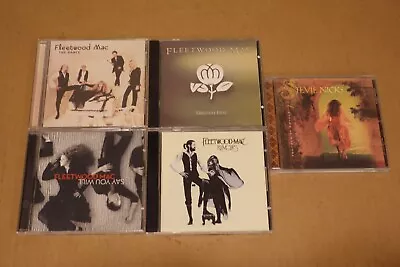 Lot 5 Fleetwood Mac & Stevie Nicks Cd's The Dance Greatest Hits Say You Will • $18.99