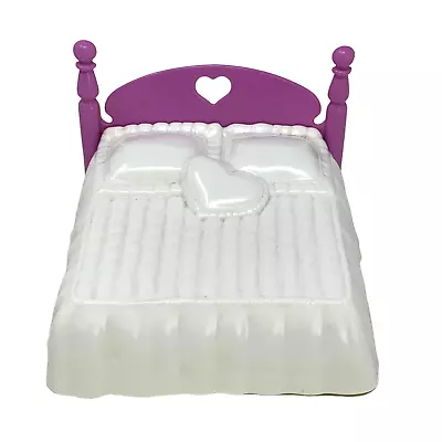 MY LITTLE PONY Show Stables Replacement Bed Playset Purple White Furniture • $4.49