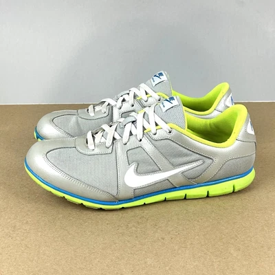 $29 • Buy Nike Oceania NM Athletic Shoes Womens Size 9 Gray Lime Green White 443937-003