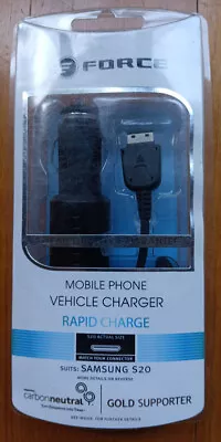 Force Samsung 3653 Corby B210 B2700 B300 B510 C3050 D980 DuoS E215 Car Charger • $23.24