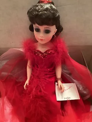 1989 Madame Alexander Scarlett O`hara In Red Dress  21  Doll #2253 • $59.99