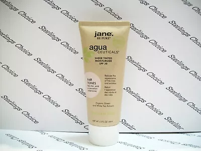 Jane Agua Ceuticals Sheer Tinted Moisturizer #02 Fair Tones • $8.99