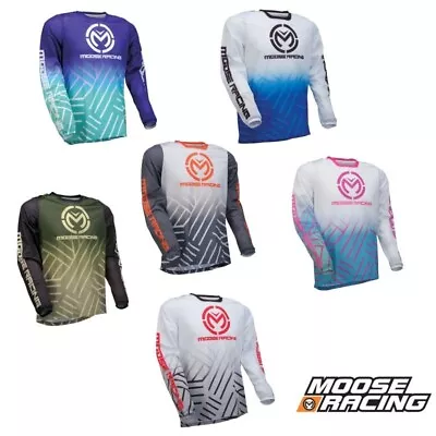 2024 Moose Racing Sahara MX Motocross Offroad ATV Jersey - Pick Size & Color • $49.95