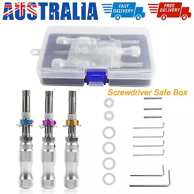 3PCS Torx Screwdriver Safe Box 7.0mm 7.5mm 7.8mm Tubular Tools Screwdriver Set • $38.90