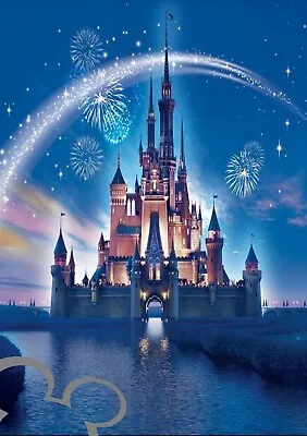 Disney Castle A4 Art Print Photo Picture • £4