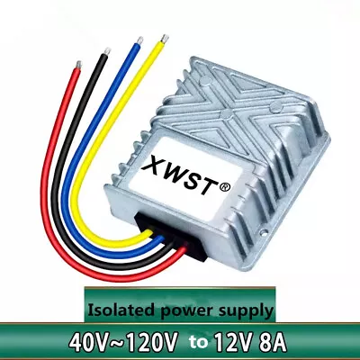 40V-120V To 12V 8A 120W DC-DC Isolated Power Converter Step-down Module • $84.60