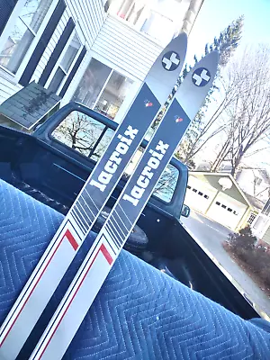 Vintage Lacroix Mach 3 Skis Size 204 Cm • $74.99