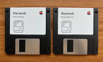 Apple Macintosh Startup Disk For Vintage Mac - System 6.0.8 1.44MB 2-Disk Set • $19.99