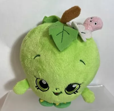 Shopkins Plush Green Apple Blossom With Worm Stuffed Animal Toy • $9