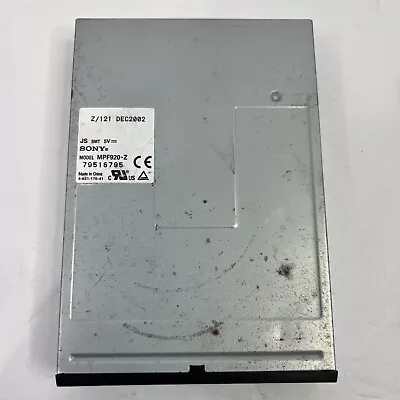 $7.95 • Buy Sony MPF920-Z 1.44MB 3.5  Inch Internal Floppy Disk Drive Black IDE PATA FDD