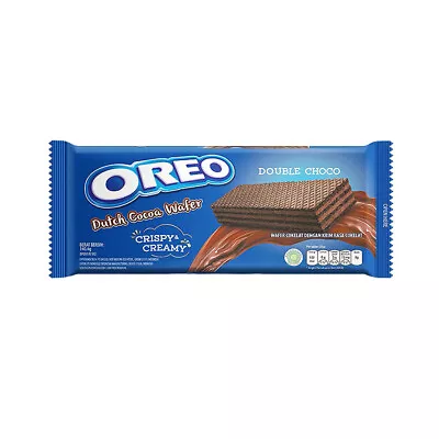 Oreo 140g Double Chocolate Dutch Cocoa Wafer Creamy Cookie Biscuit/Snack Food • $5