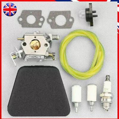 £12.19 • Buy Chainsaw Carburetor Fuel Filter Kit Set For McCulloch Mac 333,335,338,435,436