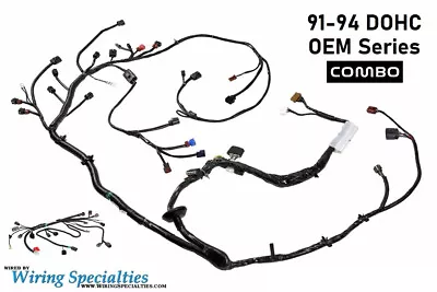 Wiring Specialties OEM Engine Tranny Harness For S13 240SX KA24DE DOHC 91-94 • $599