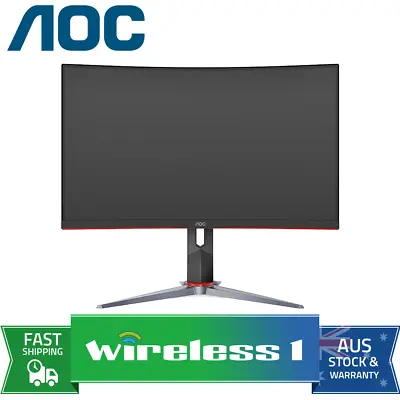 $349 • Buy AOC CQ27G2 27inch 144Hz QHD 1ms FreeSync VA Curved Gaming Monitor